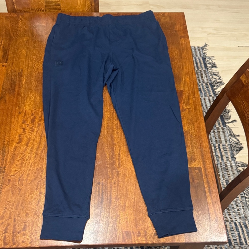 NWOT Under Armour Navy Blue Jogger Pants